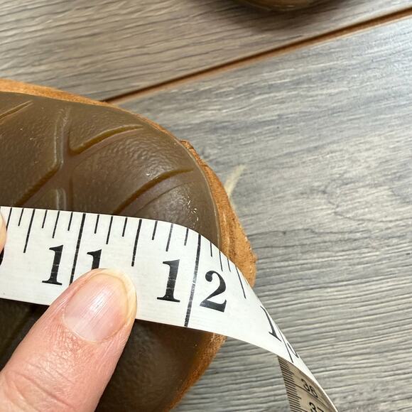 LL Bean Wicked Good Moccasin Suede Slippers Mens Size 11.5 Camp Shearling Lined main image 9